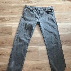 Banana Republic Grey Slim Traveler Jeans